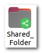 Значок розшареного каталогу Shared_Folder в Ubuntu